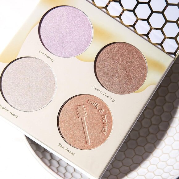 NEW Beauty Bakerie Milk & Honey Highlighter Palette - Picture 1 of 5